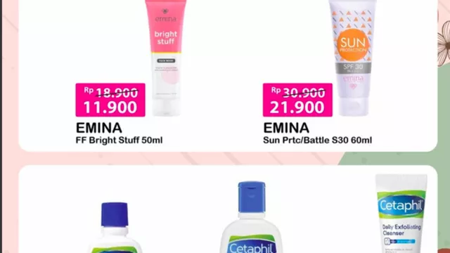 Promo Alfamart Hari Ini, Belanja Skincare Murahnya Wah Banget! - GenPI.co Promo Alfamart Hari Ini, Belanja Skincare Murahnya Wah Banget! - GenPI.co