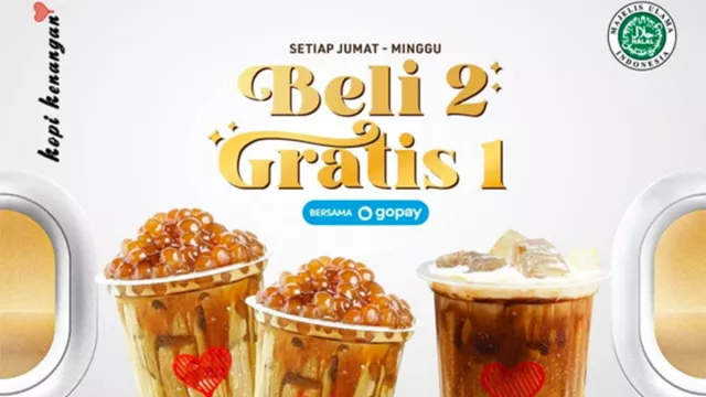 Yuk Serbu Promo Kopi Kenangan, Bayar Pakai Gopay Beli 2 Gratis 1! - GenPI.co Yuk Serbu Promo Kopi Kenangan, Bayar Pakai Gopay Beli 2 Gratis 1! - GenPI.co