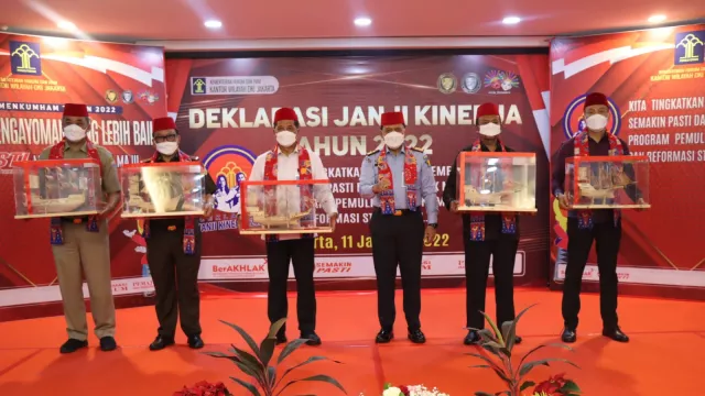 Kanwil Kemenkumham DKI Jakarta Deklarasikan Janji Kinerja - GenPI.co