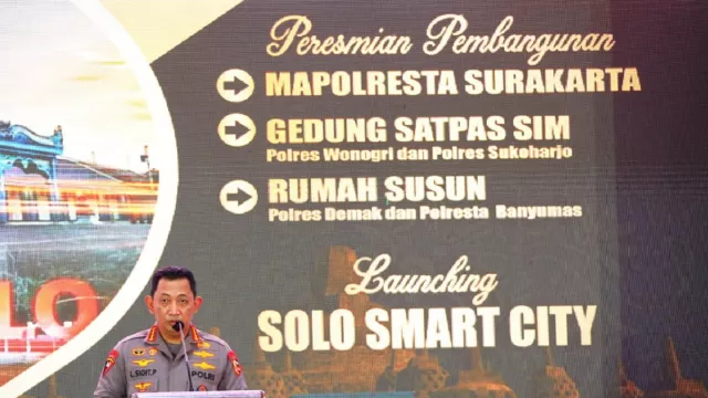 Kapolri Sebut Solo City Smart Kolaborasi Polri dan Pemkot Solo - GenPI.co