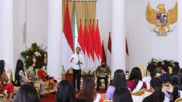 Di Depan Jokowi, Puteri Indonesia Bersuara soal Pembangunan IKN - GenPI.co