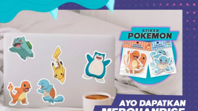 Merchandise Pokemon Hadir di Indomaret, Ada 5 Stiker Lucu Banget - GenPI.co