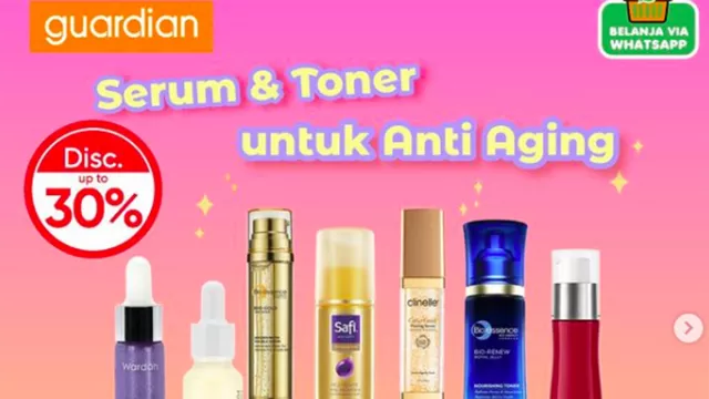 Promo Guardian Tawarkan Skincare Murah Meriah, Ayo Diserbu! - GenPI.co