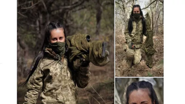 Perempuan Penembak Jitu Ukraina, Cantik dan Mematikan - GenPI.co