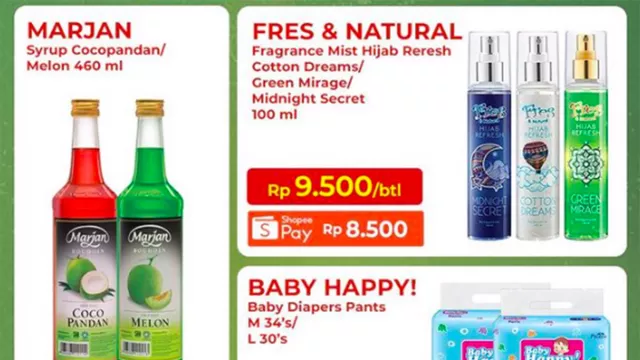 Promo Indomaret Spesial Ramadan, Sirop Marjan Turun Harga! - GenPI.co