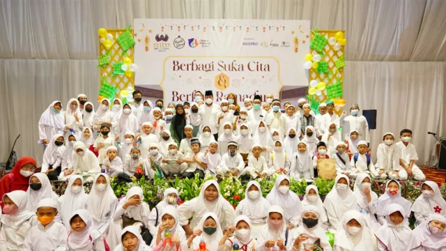 The Sultan Hotel Berbagi Berkah Ramadan Bersama Anak Yatim Piatu - GenPI.co