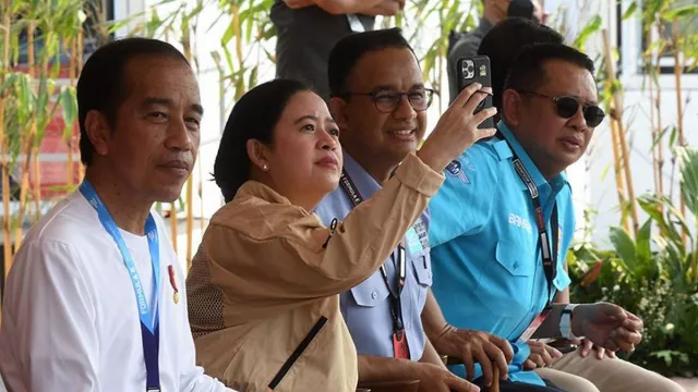 Puan Diapit Jokowi dan Anies, Pengamat Sebut Bukan Kebetulan - GenPI.co