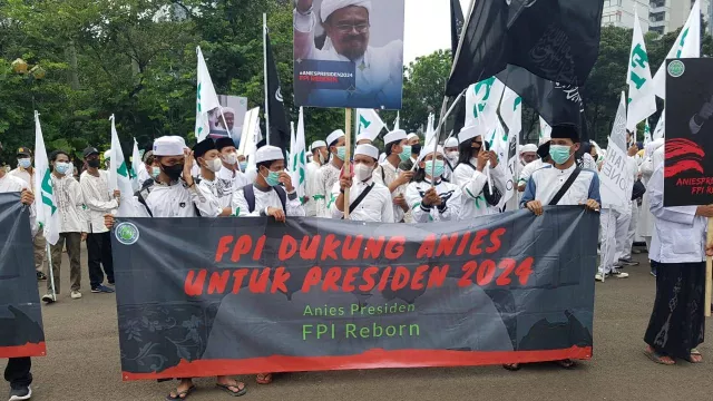 FPI Reborn Deklarasi Dukung Anies Baswedan, Gerindra: Tangkap! - GenPI.co