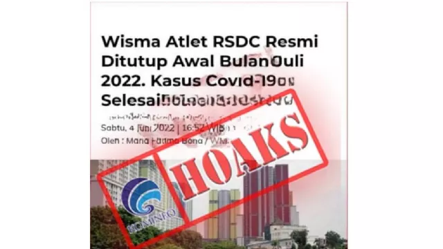 Wisma Atlet Ditutup Karena Covid-19 Selesai? Nih Kebenarannya - GenPI.co