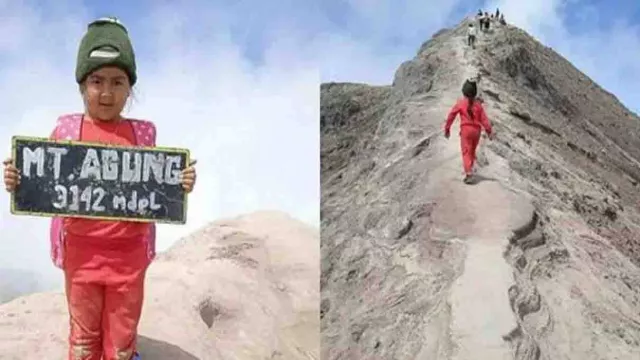Pecah Rekor! Gunung Agung Ditaklukan oleh Bocah Karangasem - GenPI.co