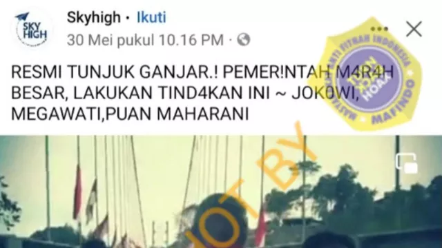 Megawati Resmi Tunjuk Ganjar Pranowo Jadi Capres 2024, Hoaks - GenPI.co