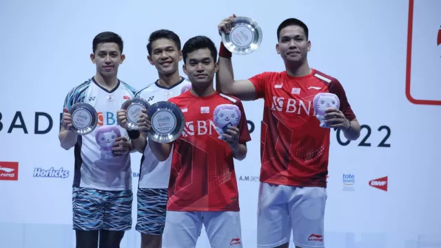 Sadis! Ganda Putra Indonesia Dominasi Smash Terkuat Versi BWF - GenPI.co