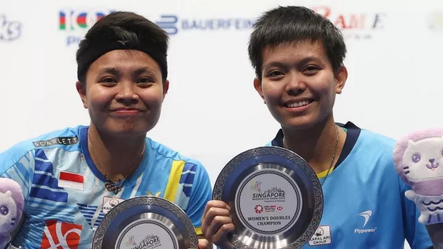 Update Unfreeze Ranking BWF, Apriyani/Fadia Melonjak Tak Tersentuh - GenPI.co