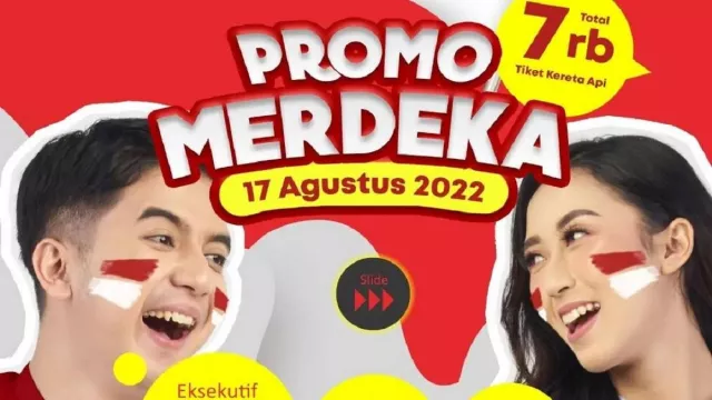 Harga Khusus Naik Kereta Api dengan Promo Merdeka, Murah Meriah! - GenPI.co 