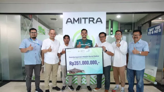 AMITRA dan Asuransi Astra Syariah Bangun Masjid di Flores Timur - GenPI.co 