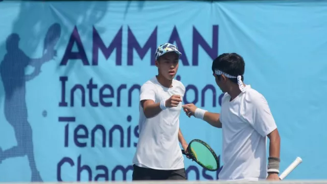 Masuk Final, Nathan/Christo Kuak Trik Kemenangan Amman International Tennis - GenPI.co