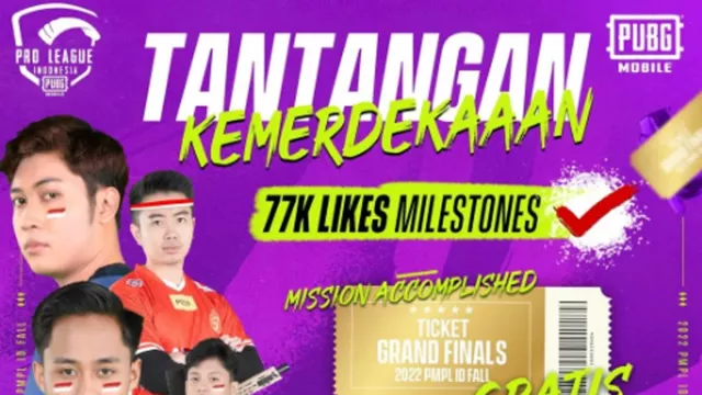 Tiket Grand Final PMPL ID 2022 Gratis, Cihui! - GenPI.co