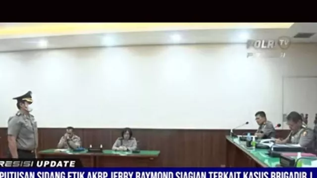 Eks Wadirkrimum Polda Metro Jaya AKBP Jerry Siagian Dipecat - GenPI.co
