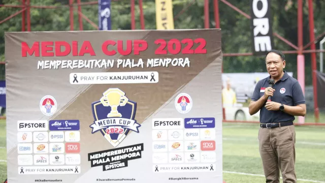 PSSI Pers Sukses Gelar Media Cup, Menpora Berikan Apresiasi - GenPI.co