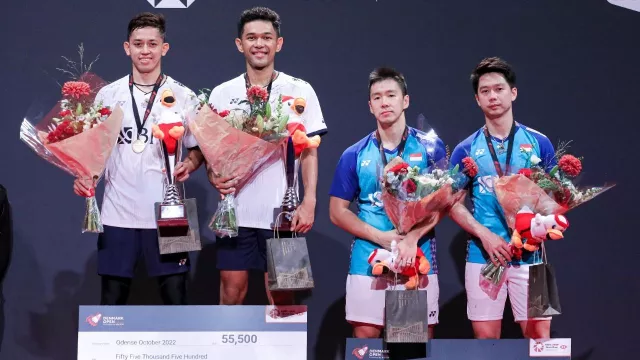 Juara Denmark Open 2022, Fajar/Rian Jadi Raja Ganda Putra Indonesia - GenPI.co