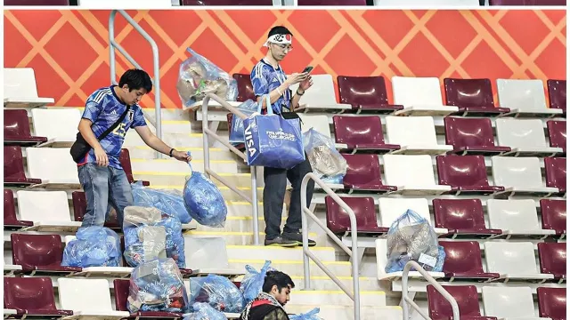Tak Pongah, Fans Jepang Lakukan Manuver Berkelas Seusai Bungkam Jerman - GenPI.co