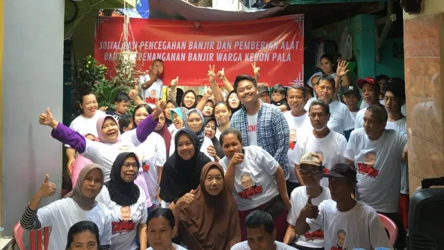 Aksi Berkelas Orang Muda Ganjar Saat Hadapi Banjir, Bikin Warga Semringah - GenPI.co