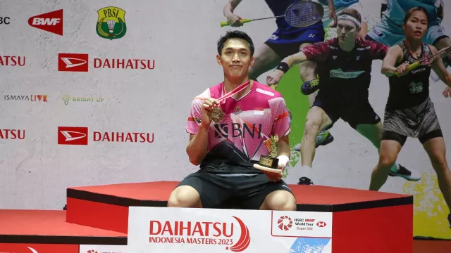 Juara Indonesia Masters 2023, Jonatan Christie Cetak Sejarah Baru