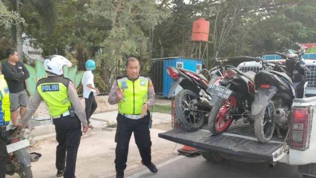 Razia Balap Liar di Kota Kendari, Polisi Berhasil Sita 14 Motor - GenPI.co