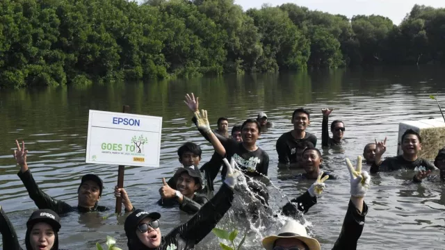 Peduli Lingkungan, Epson Indonesia Tanam 6 Ribu Pohon - GenPI.co