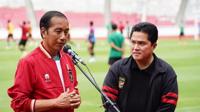 Ada Peran Jokowi dalam Revolusi Mental PSSI oleh Erick Thohir, Kata SPIN - GenPI.co