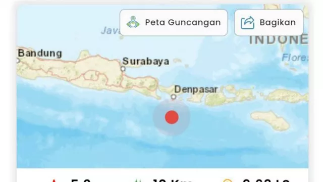 2 Kali Gempa Getarkan Bali pada Senin, Warga Diimbau Tak Panik - GenPI.co