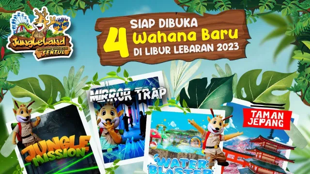 Jungleland Sentul Buka 4 Wahana Seru Saat Libur Lebaran, Ada Promo Buruan! - GenPI.co