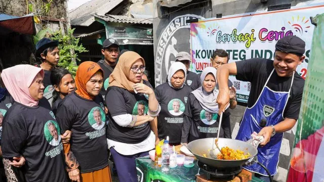 Gelar Demo Masak, Kowarteg Dukung Ganjar Bagi Resep Makanan Khas Nusantara - GenPI.co