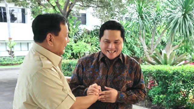 Bertemu Prabowo Subianto, Erick Thohir: Kita Harus Fight! - GenPI.co