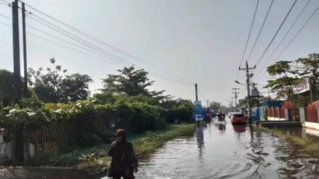 Banjir Rob di Pekalongan, Sejumlah Wilayah Masih Tergenang Air - GenPI.co