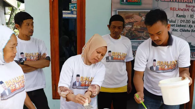 Gelar Pelatihan Buat Martabak di Sukabumi, Ini Harapan Ganjar Sejati - GenPI.co