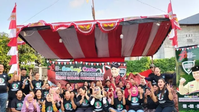 Manuver Berkelas Kowarteg Dukung Ganjar kepada Ibu-ibu Prasejahtera - GenPI.co