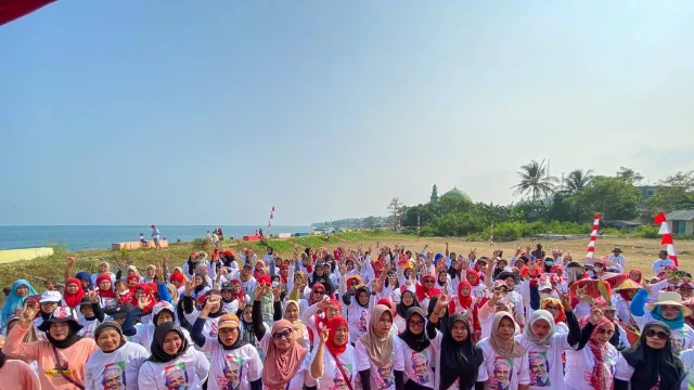 Gandeng Warga Serang, Mak Ganjar Banten Gelar Jalan Santai - GenPI.co