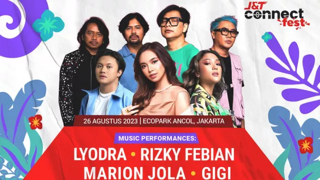 J&T Express Hadirkan Lyodra hingga Marion Jola di Festival Connect Fest - GenPI.co