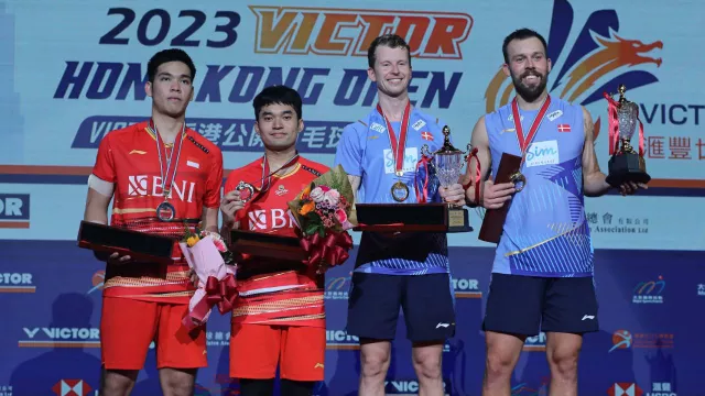 Dibungkam Denmark di Final Hong Kong Open 2023, Leo/Daniel Bersyukur - GenPI.co