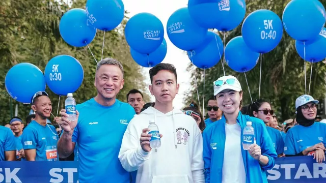 Dihadiri Gibran, Pocari Sweat Sport Run Tourism Berlangsung Meriah - GenPI.co
