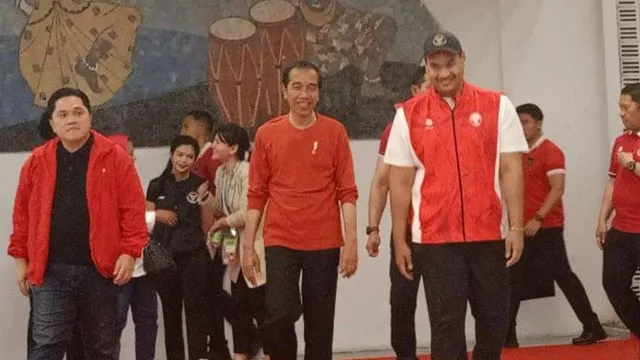 Timnas Indonesia Bantai Brunei Darussalam, Jokowi: Modal yang Baik - GenPI.co