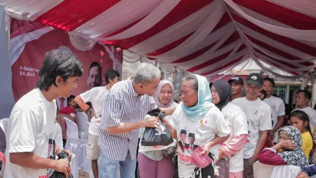 Warga Pandeglang Dukung Ganjar-Mahfud Berkat Pasar Murah Desgan - GenPI.co