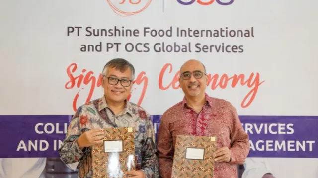 Perkuat Solusi Facility Management Terintegrasi, OCS Group Indonesia Gandeng Sunshine Food - GenPI.co