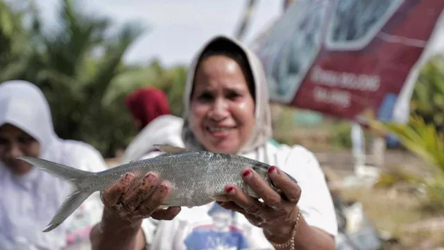 Pelaut di Pangandaran Panen Ikan Mujair Berkat Nelayan Balad Ganjar - GenPI.co