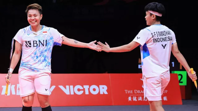 Apriyani/Fadia Tak Peduli Menang atau Kalah di BWF World Tour Finals 2023 - GenPI.co