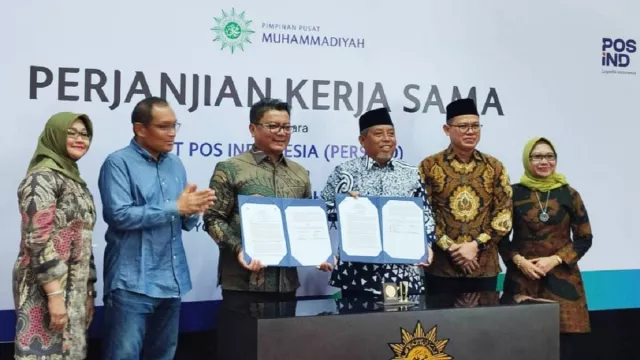 Pemberdayaan Ekonomi Umat, Pos Indonesia Bekerja Sama dengan Muhammadiyah - GenPI.co Pemberdayaan Ekonomi Umat, Pos Indonesia Bekerja Sama dengan Muhammadiyah - GenPI.co