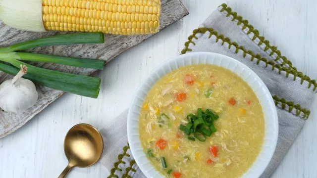 Resep Sup Jagung Tomat, Suguhan Nikmat yang Menyegarkan Badan - GenPI.co