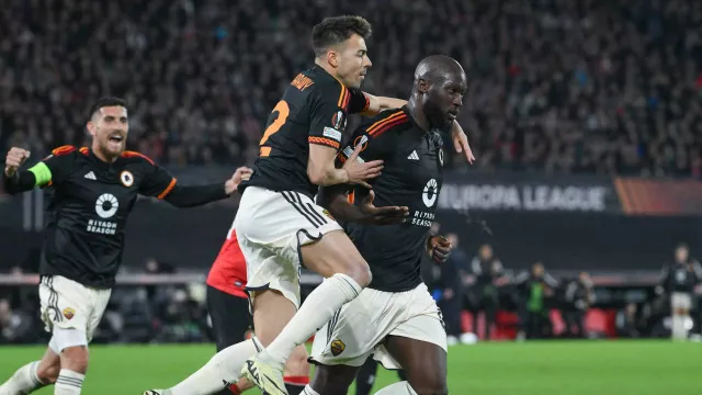 Tahan Feyenoord, AS Roma Beruntung Punya Romelu Lukaku - GenPI.co