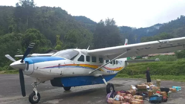 Polda Papua: KKB Berulah, Tembak Pesawat Milik Asean Air di Beoga - GenPI.co